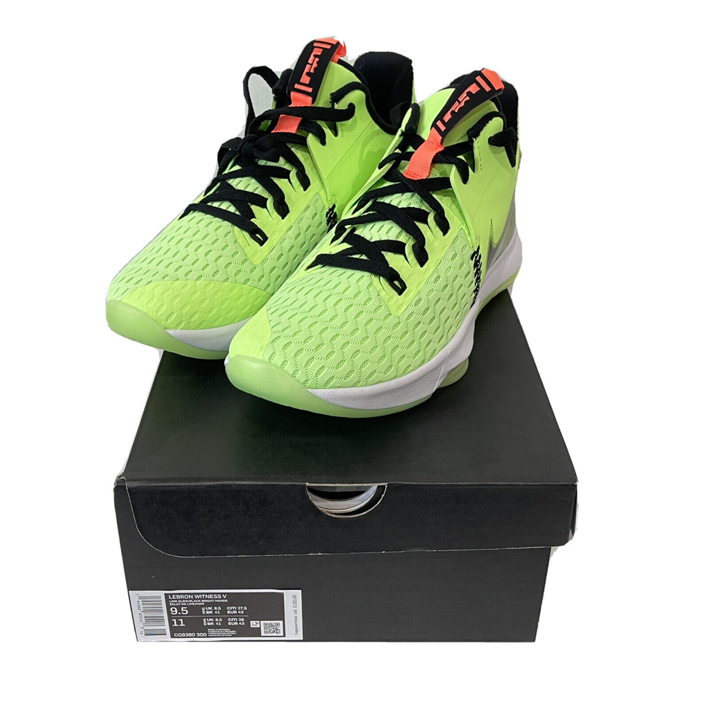 Giày Nike LeBron Witness 5 'Lime Glow' CQ9380-300 - Ảnh 6