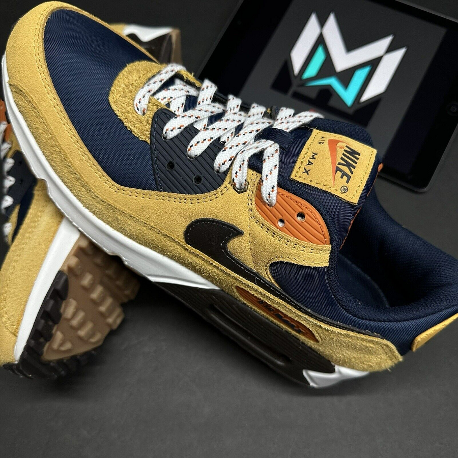 Giày Nike Air Max 90 'Bucktan Team Navy' DZ5175-200 - Ảnh 2