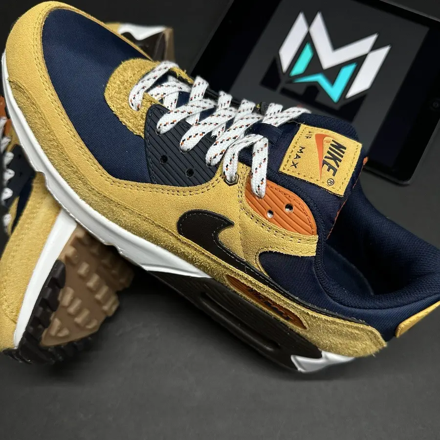 Alternative view of Giày Nike Air Max 90 'Bucktan Team Navy' DZ5175-200