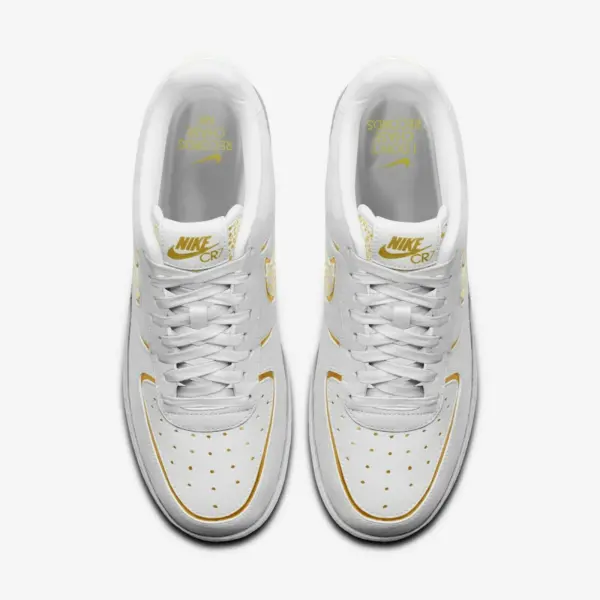 Giày Nike Air Force 1 Low CR7 Ronaldo White Gold Premium DN2501-991 - Ảnh 3