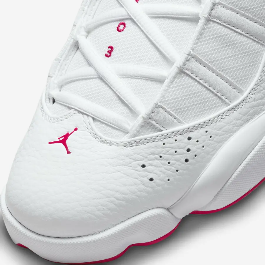 Giày Nike Air Jordan 6 Rings 'White Hot Pink' 322992-116 - Ảnh 3