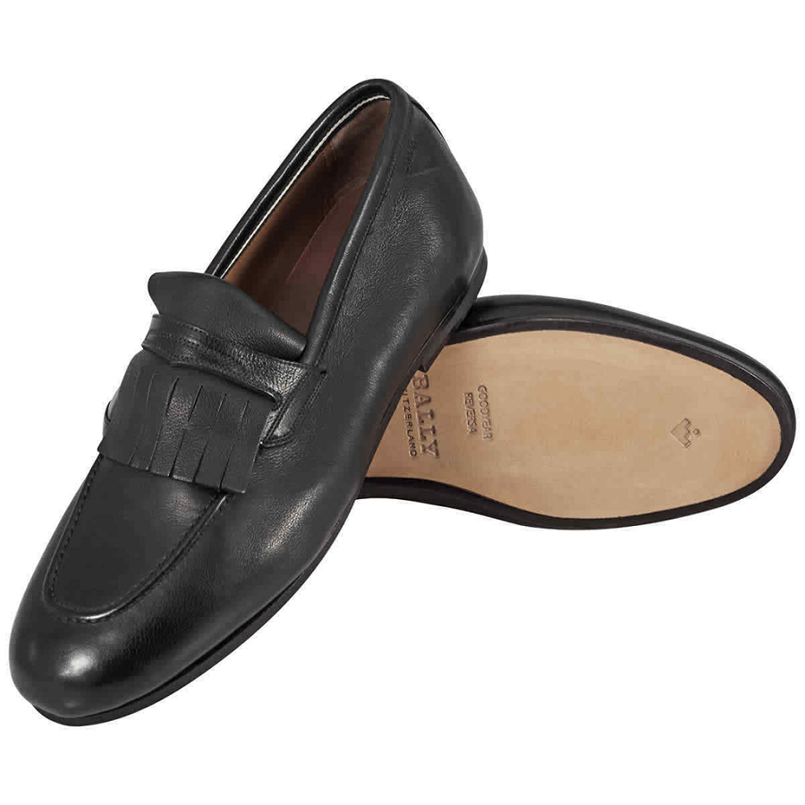 Giày Bally Plumiel Loafers 'Black' 6220928 - Ảnh 3