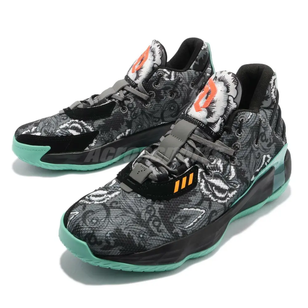 Giày Adidas Dame 7 GCA 'Floral' FX7446 - Ảnh 5
