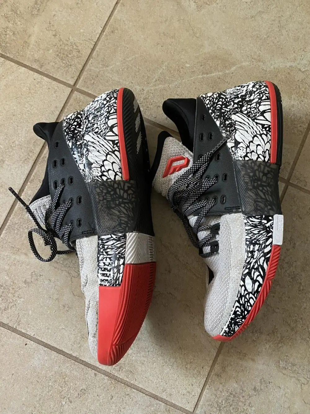Giày Adidas Dame 3 'Chinese New Year' BB8272 - Ảnh 3