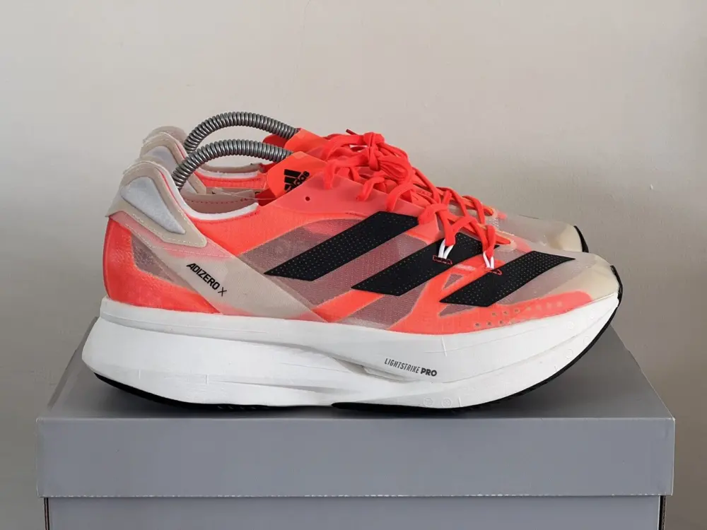 Giày Adidas Adizero Prime X 'White Solar Red' G54976 - Ảnh 7