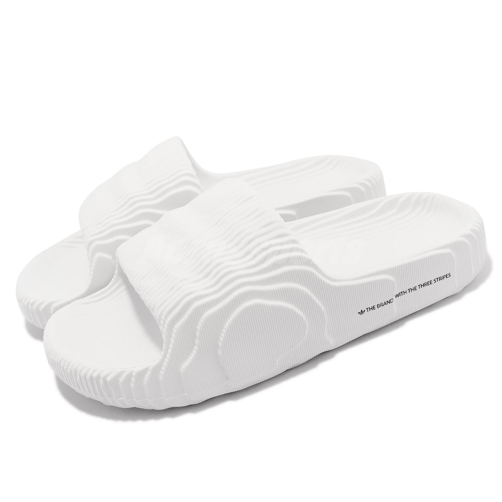 Dép Adidas Adilette 22 Slides 'Crystal White' HQ4672 - Ảnh 2