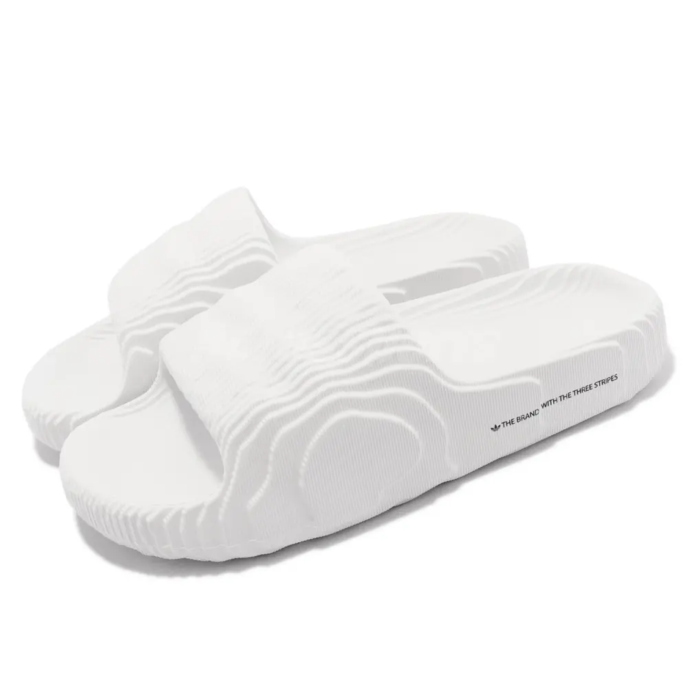 Alternative view of Dép Adidas Adilette 22 Slides 'Crystal White' HQ4672