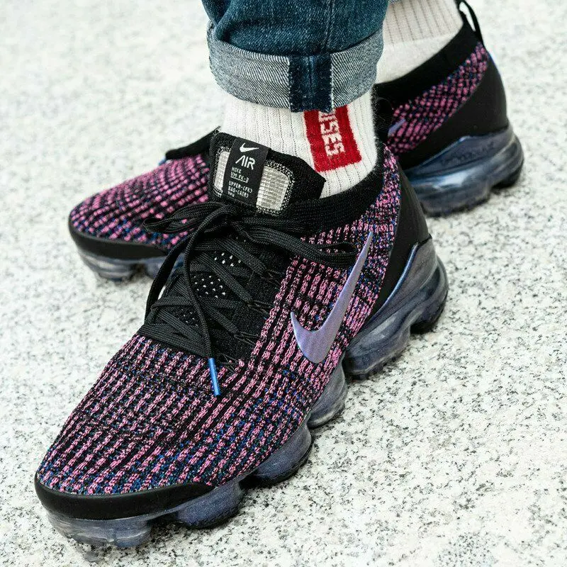 Giày Nike Air VaporMax Flyknit 3 'Laser Fuchsia' AJ6900-007 - Ảnh 7