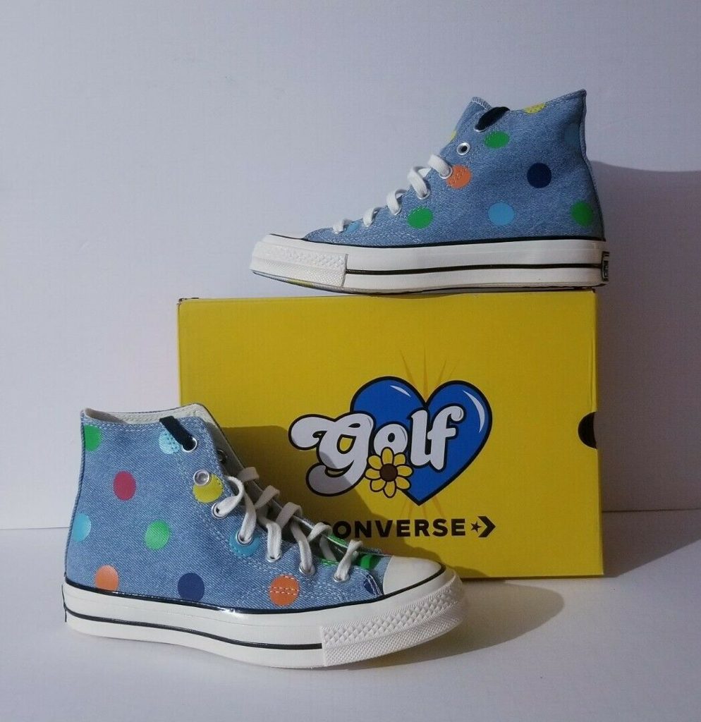 Giày Converse Tyler The Creator x Chuck 70 'Polka Dots' 170011C - Ảnh 3