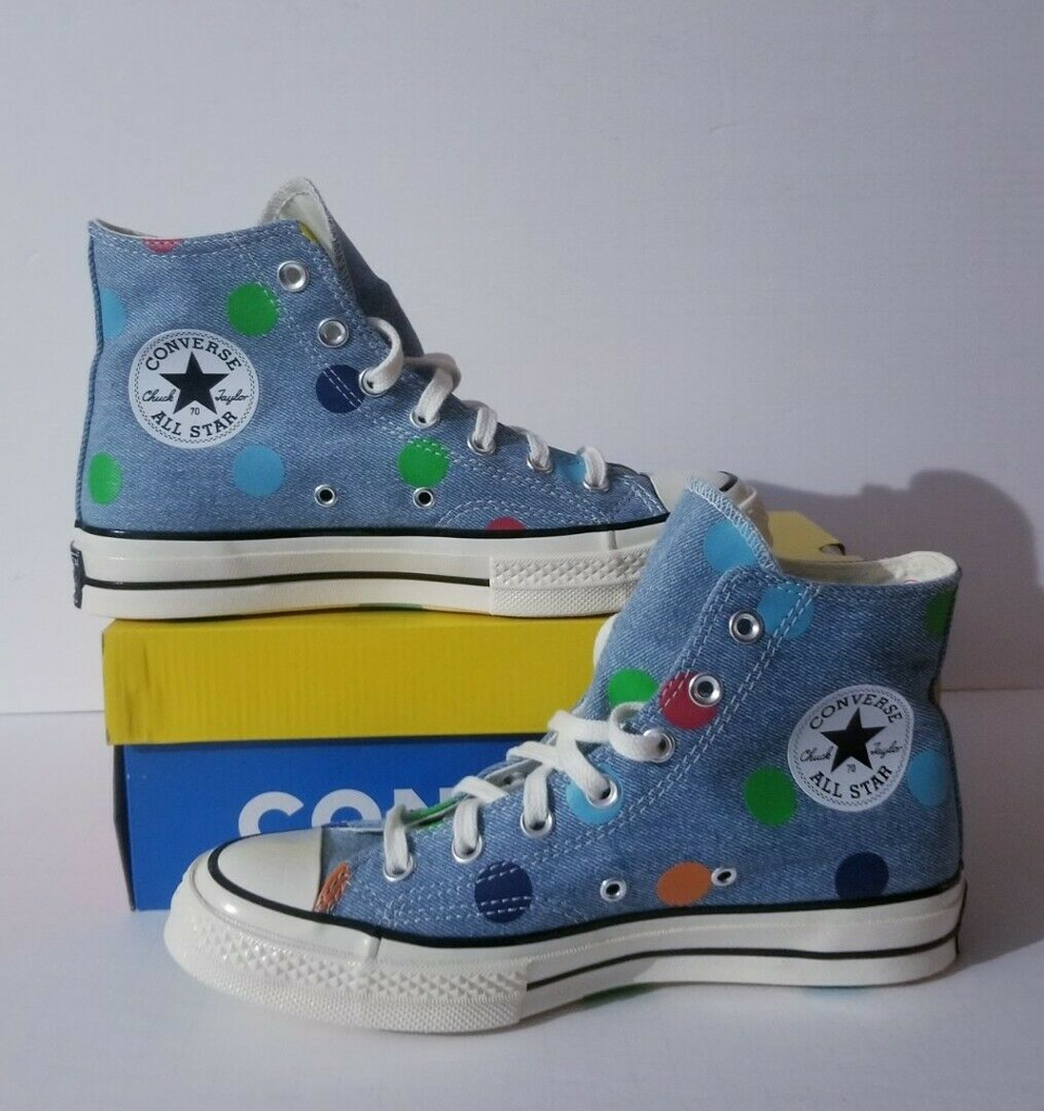 Giày Converse Tyler The Creator x Chuck 70 'Polka Dots' 170011C - Ảnh 4