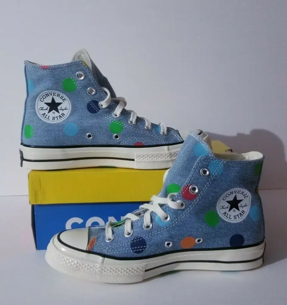Giày Converse Tyler The Creator x Chuck 70 'Polka Dots' 170011C - Ảnh 4