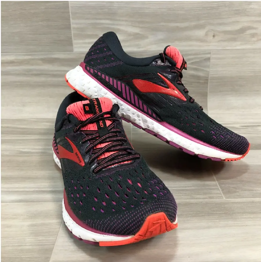 Alternative view of Giày Brooks Transcend 6 'Black Purple' 1202871B-080
