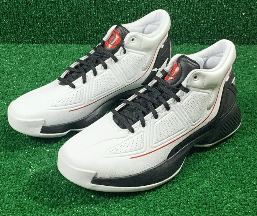 Giày Adidas D Rose 10 'White Black Red' EH2369 - Ảnh 6