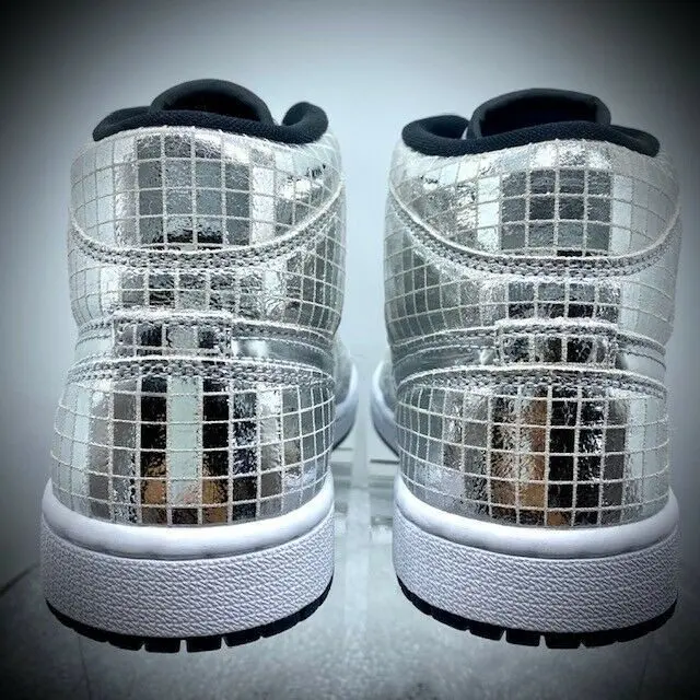 Giày Nike Wmns Air Jordan 1 Mid 'Disco Ball' CU9304-001 - Ảnh 6