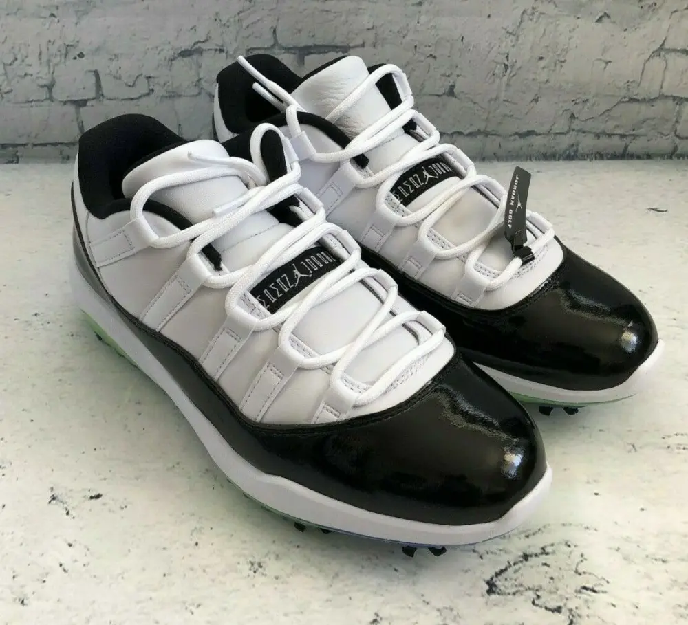 Giày Nike Air Jordan 11 Low Golf 'Concord' AQ0963-101 - Ảnh 4