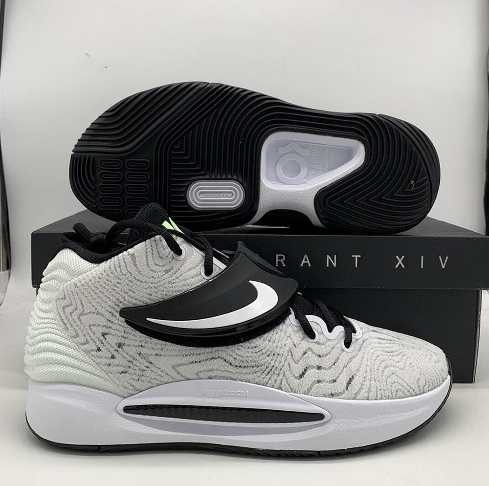 Giày Nike KD 14 TB 'White Black' DA7850-100 - Ảnh 3