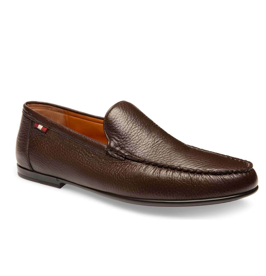 Giày Bally Craxon Leather Loafers 'Coffee' 6225713 - Ảnh 3