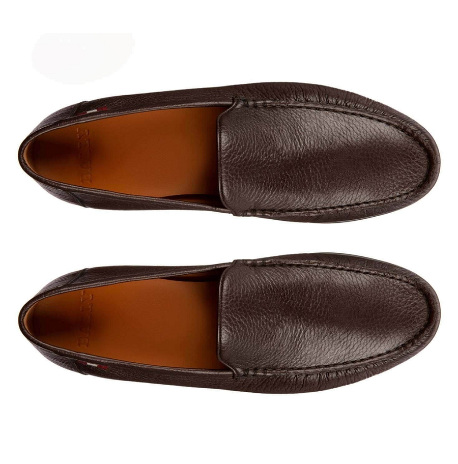 Giày Bally Craxon Leather Loafers 'Coffee' 6225713 - Ảnh 2