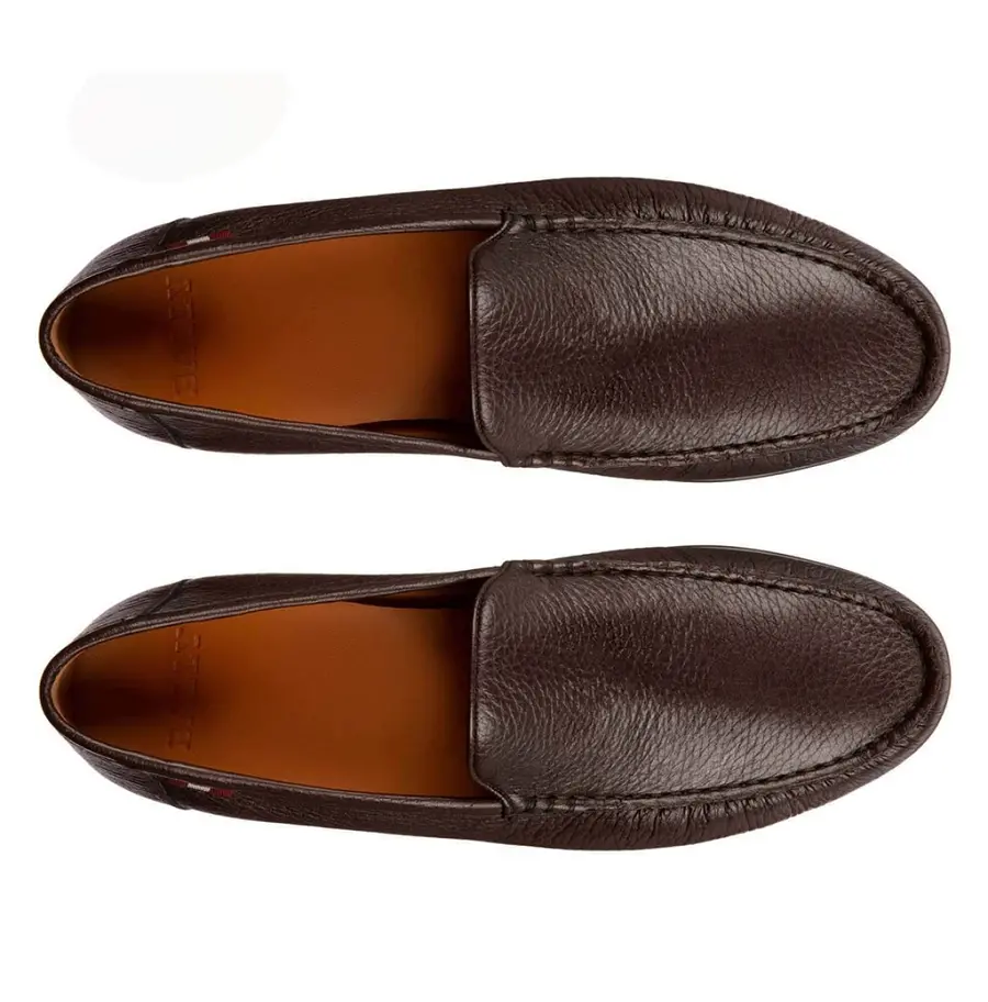 Alternative view of Giày Bally Craxon Leather Loafers 'Coffee' 6225713