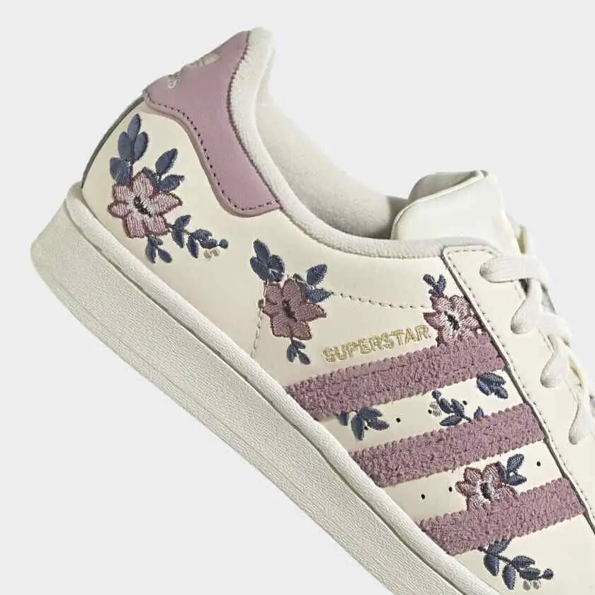 Giày Adidas Originals Superstar 'Pink Flower' H03479 - Ảnh 8