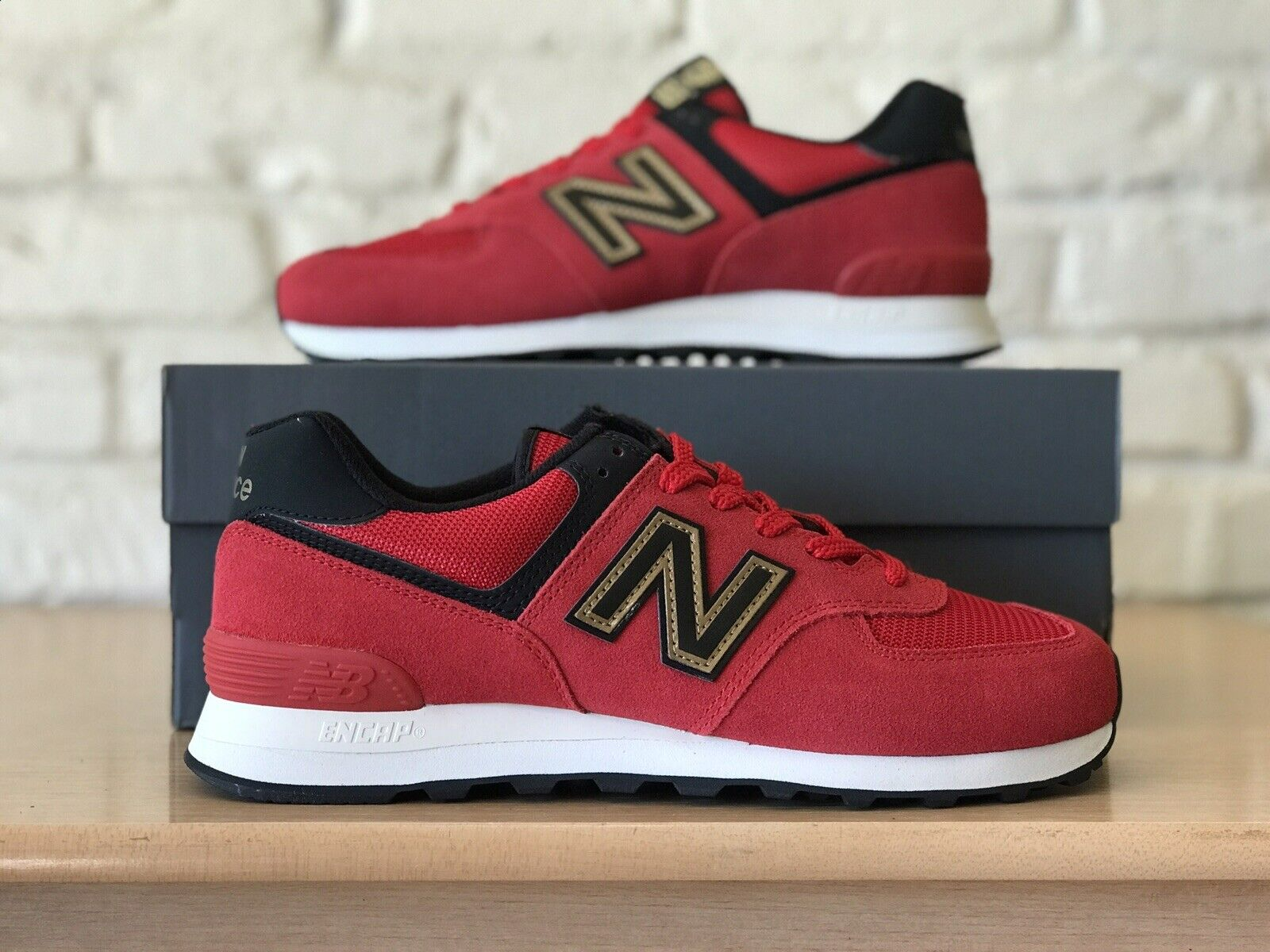 Giày New Balance 574 'Chinese New Year Team Red' ML574OX2 - Ảnh 5