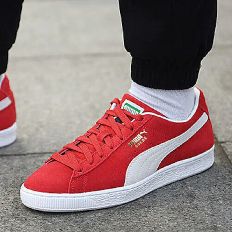 Giày Puma Suede Vintage Casestudy ‘Red White’ 389447-01 - Ảnh 3