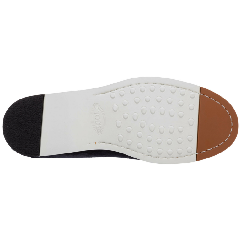 Giày Tod’s Loafers In Suede Blue XXM02G0EG80RE0U805 - Ảnh 4