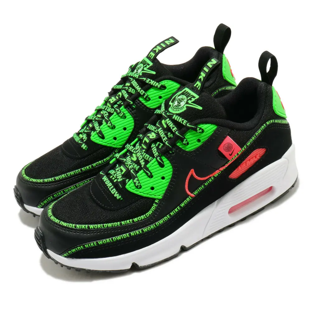 Giày Nike Air Max 90 SE GS 'Worldwide Pack - SEFA20' CV7665-001 - Ảnh 3