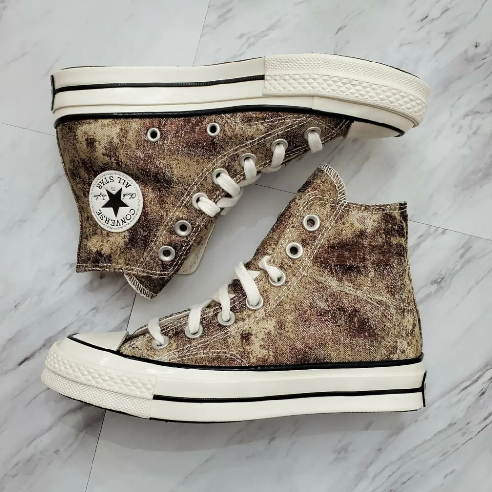 Giày Converse Chuck 70 High 'Bronze Egret Black' 570530C - Ảnh 3