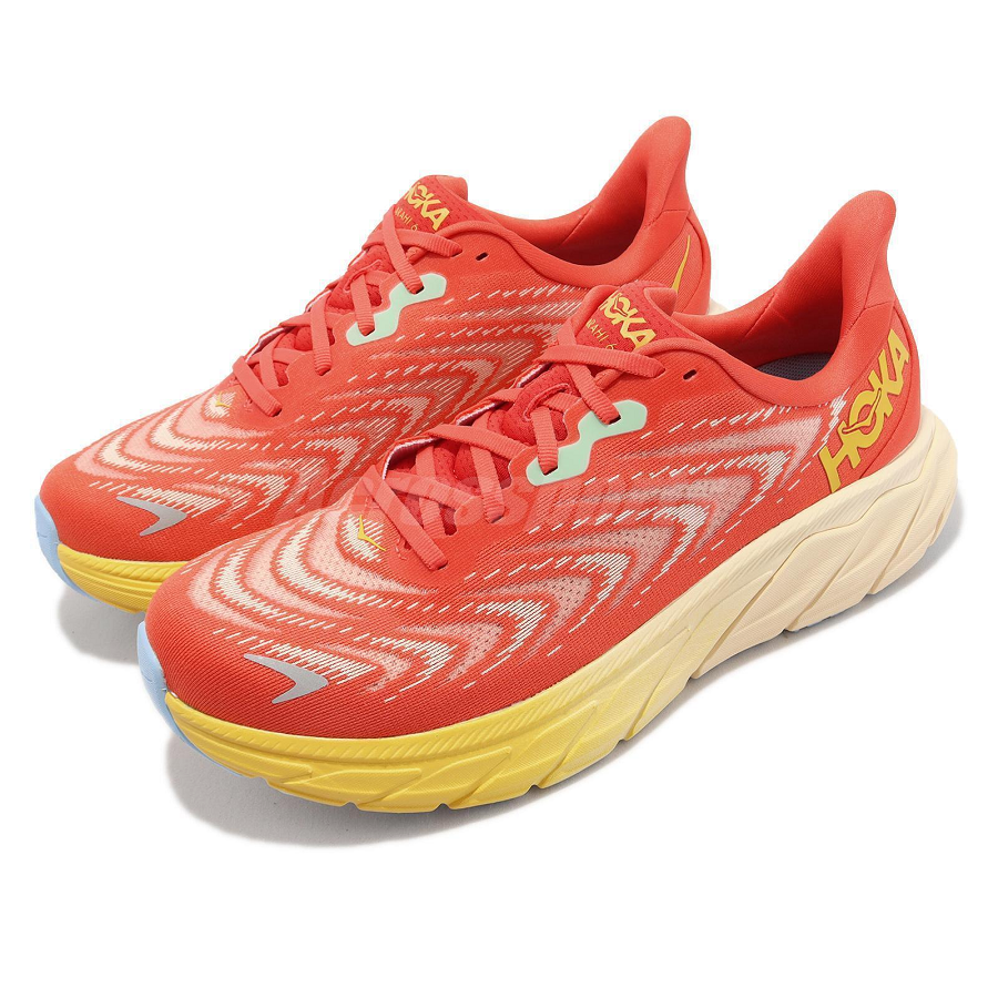 Giày Hoka One One Arahi 6 Fiesta Amber Yellow 1123194-FAYW - Ảnh 2