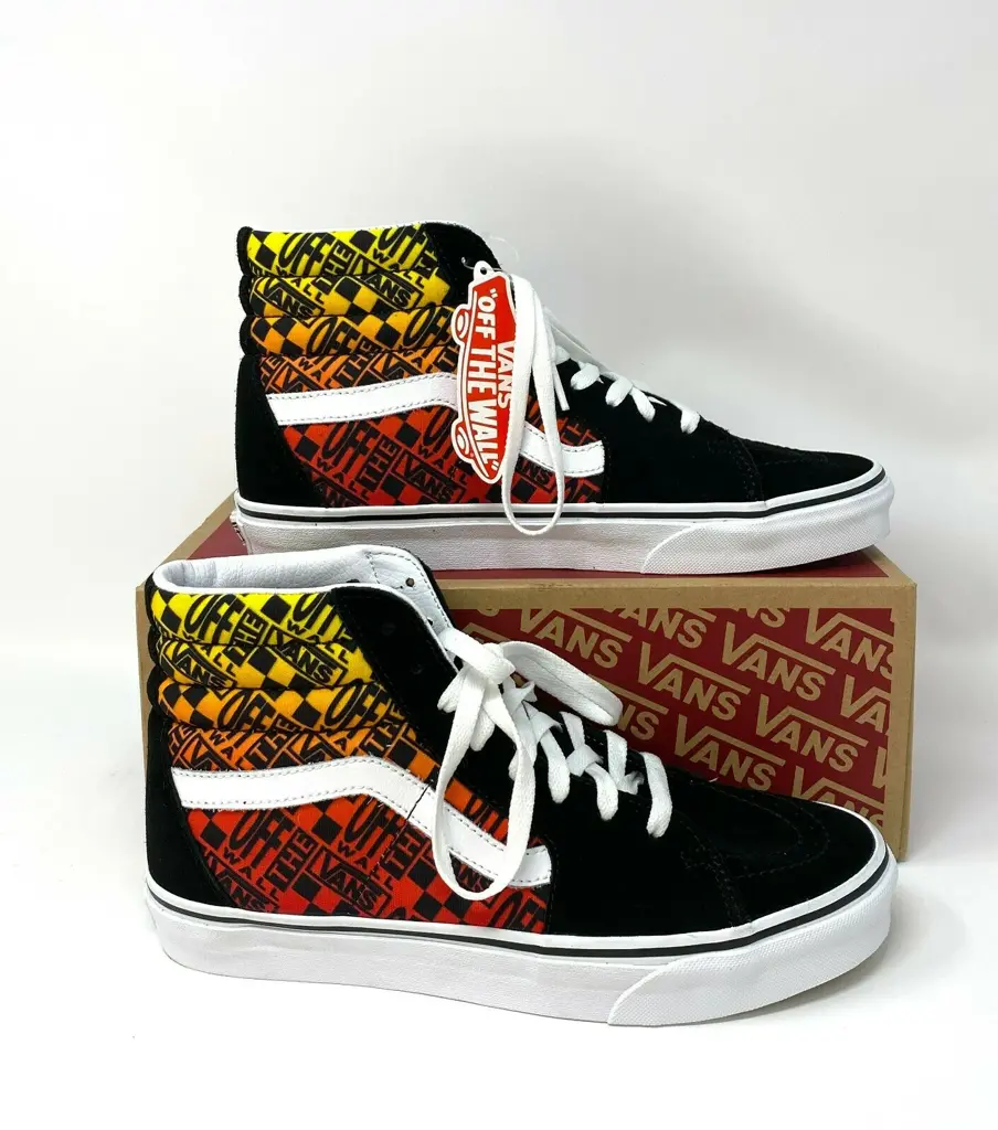 Giày Vans Sk8-Hi 'Logo Flame' VN0A4U3C2N5 - Ảnh 3