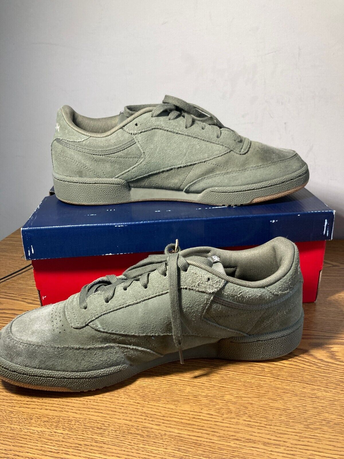 Giày Reebok Club C 85 'Army Green' G57636 - Ảnh 4