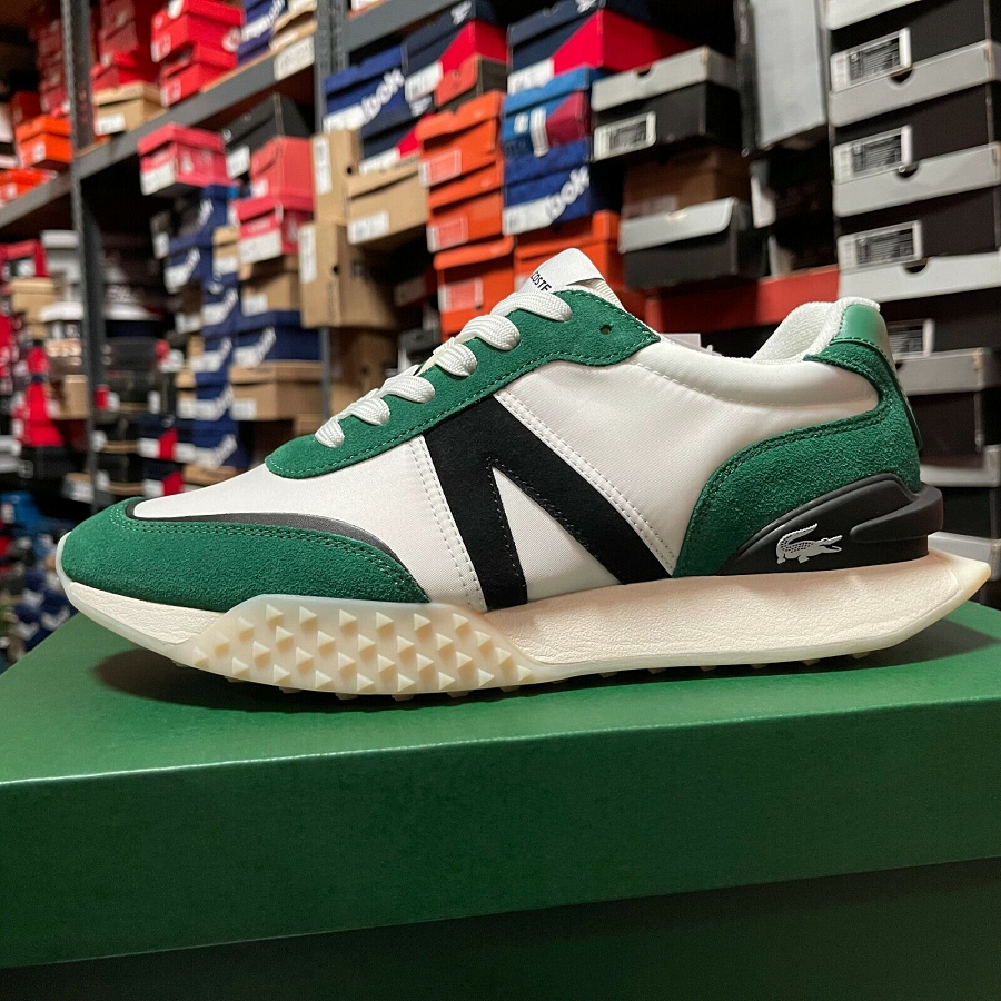 Giày Lacoste L-Spin 'White Green' 7-43SMA0066082 - Ảnh 2