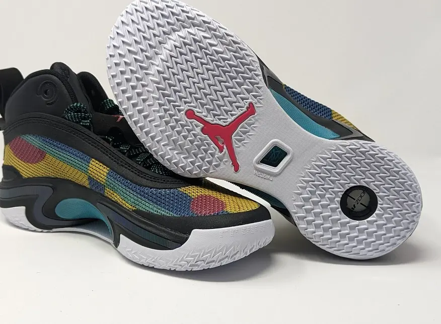 Giày Nike Jordan 36 GS 'Black Multi Color' DA9054-063 - Ảnh 4