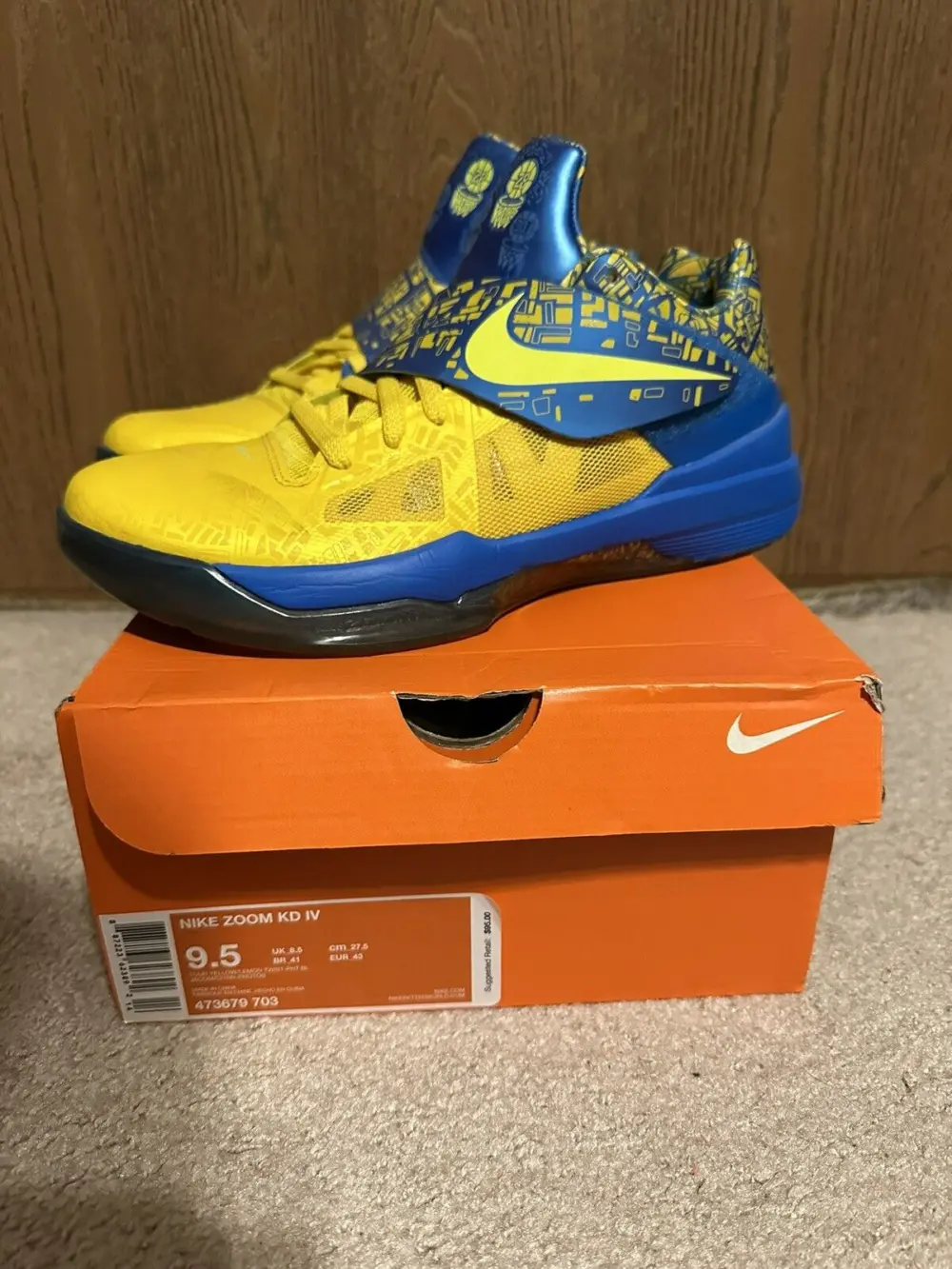 Giày Nike Zoom KD 4 'Scoring Title' 473679-703 - Ảnh 6