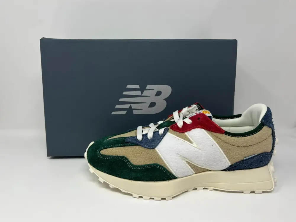 Giày New Balance 327 'Golden Hour Nightwatch Green' MS327FH - Ảnh 3