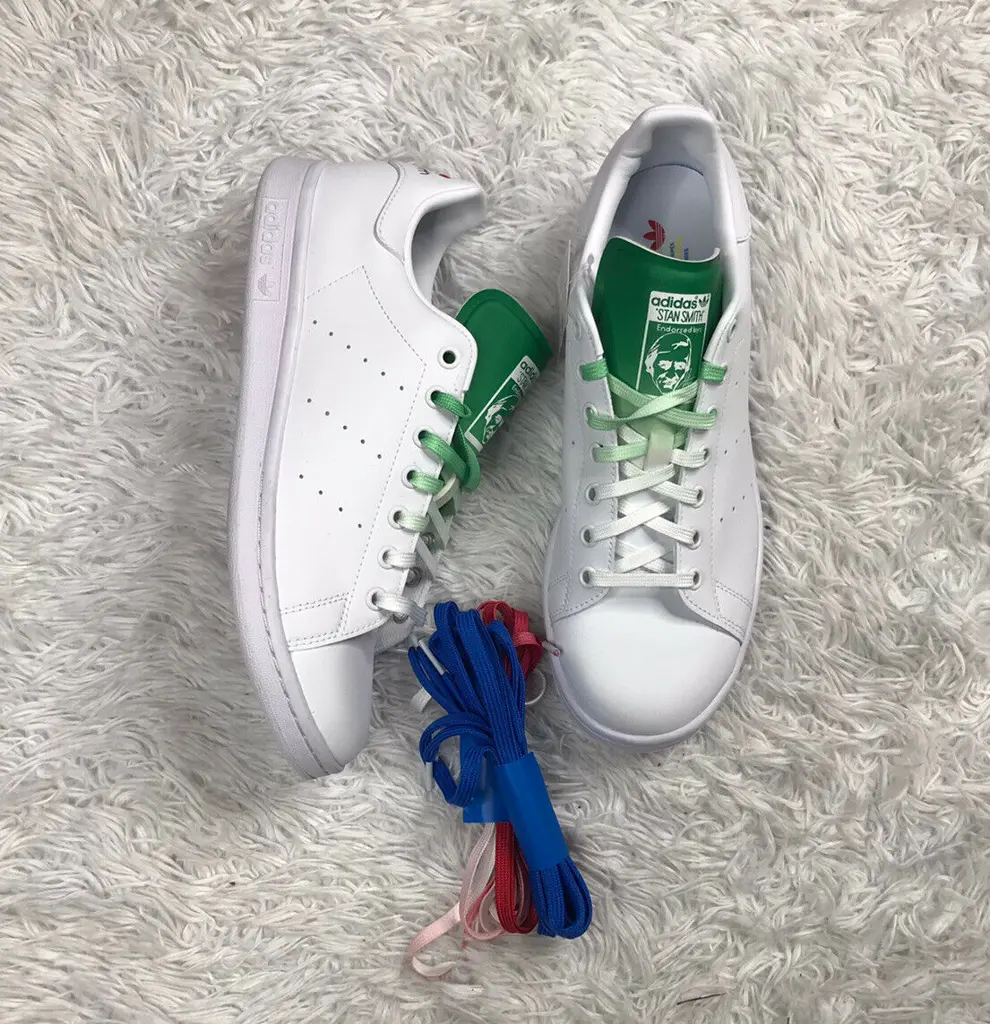 Giày Adidas Stan Smith 'White Green' FZ1952 - Ảnh 3