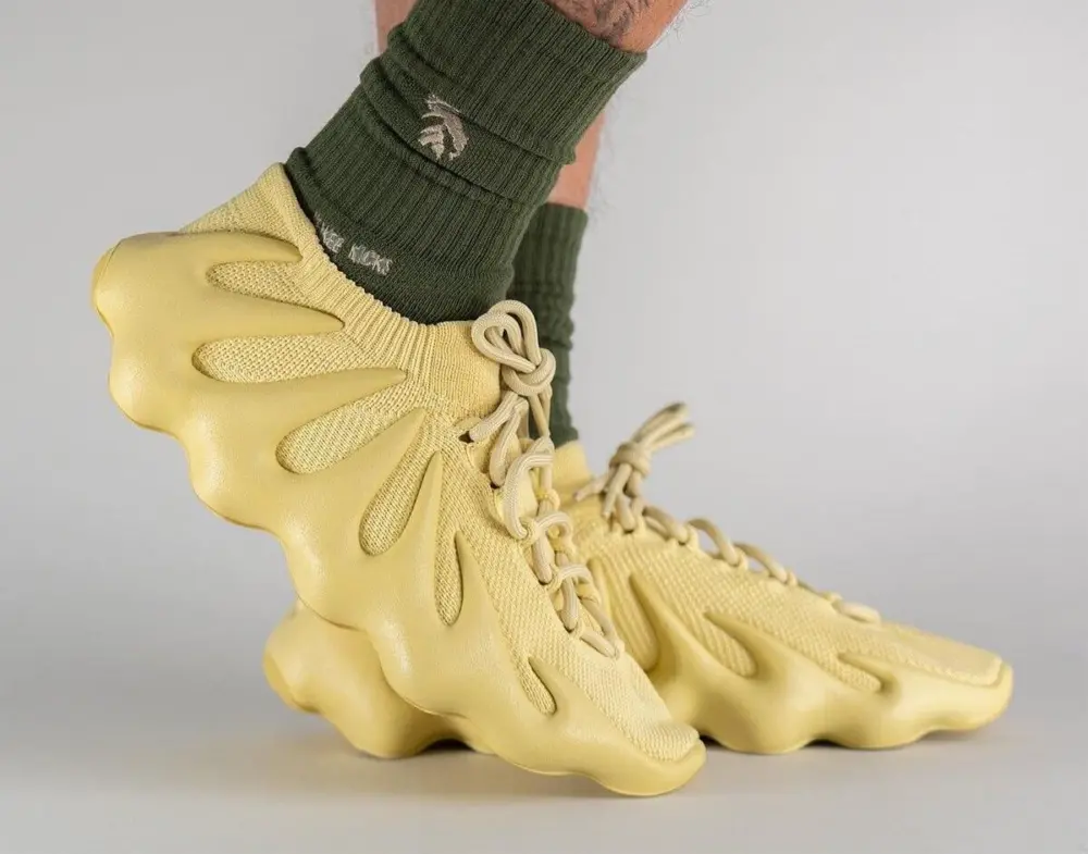 Giày Adidas yeezy 450 SULFUR 'yellow' HP5426 - Ảnh 3