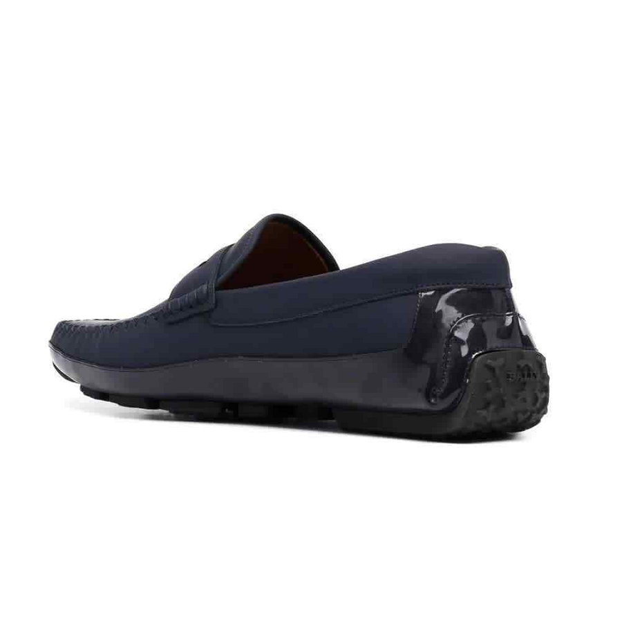 Giày Bally Pintos Leather Loafers 'Ink' 6222972 - Ảnh 2