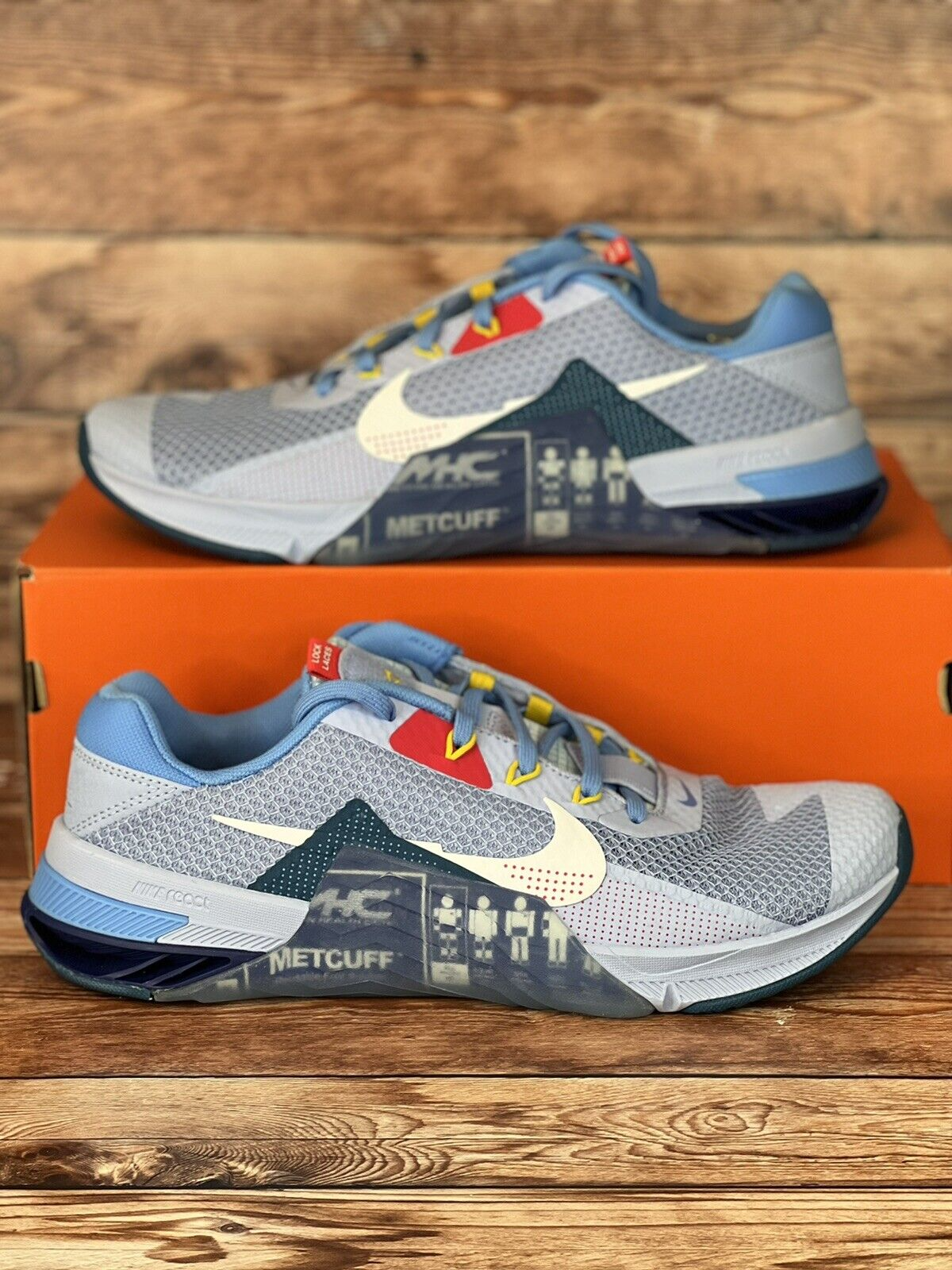 Giày Nike Metcon 7 AMP 'Light Marine' DH3382-504 - Ảnh 4