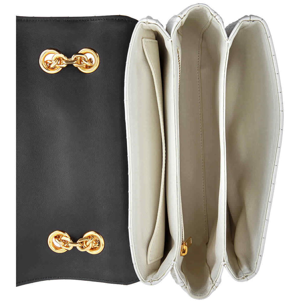 Túi Celine Medium C In Quilted Calfskin 'Black White' 187253BFD-01WB - Ảnh 5