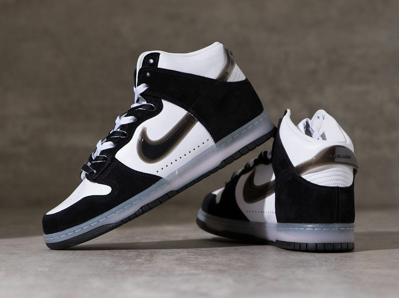 Giày Nike Slam Jam x Dunk High 'Black' DA1639-101 - Ảnh 8