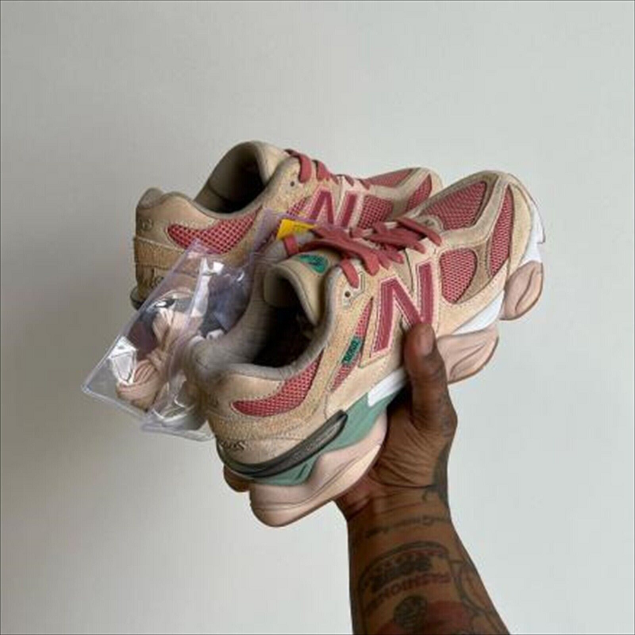 Giày New Balance 9060 'Cookie Pink' U9060JF1 - Ảnh 4