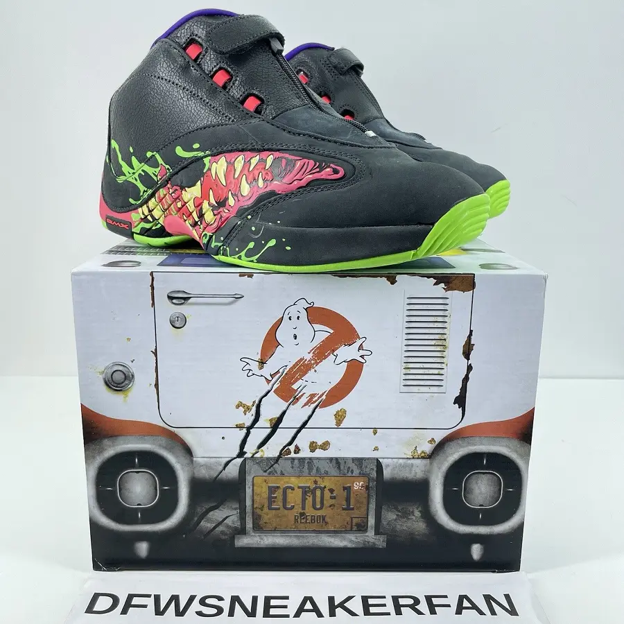 Alternative view of Giày Reebok Answer IV Ghostbusters Zuul 'Black' H03288