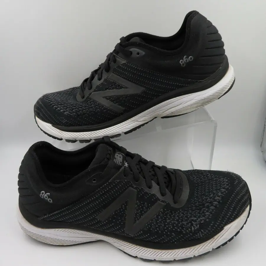 Alternative view of Giày New Balance 860v10 'Black' D Wide M860G10