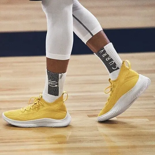 Alternative view of Giày Under Armour Curry Flow 8 'Smooth Butter Flow' GS 3023527-701