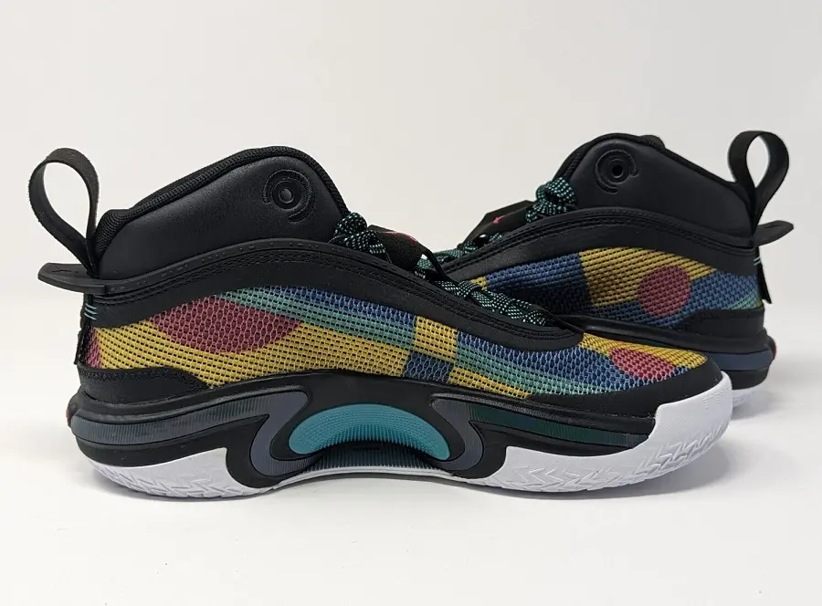 Giày Nike Jordan 36 GS 'Black Multi Color' DA9054-063 - Ảnh 3
