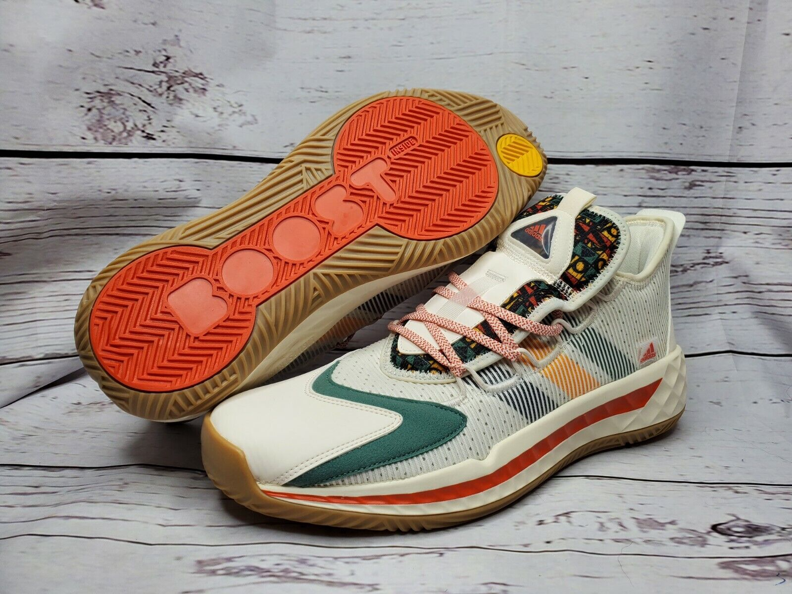 Giày Adidas Pro Boost Low 'Chalk White' FW9526 - Ảnh 2