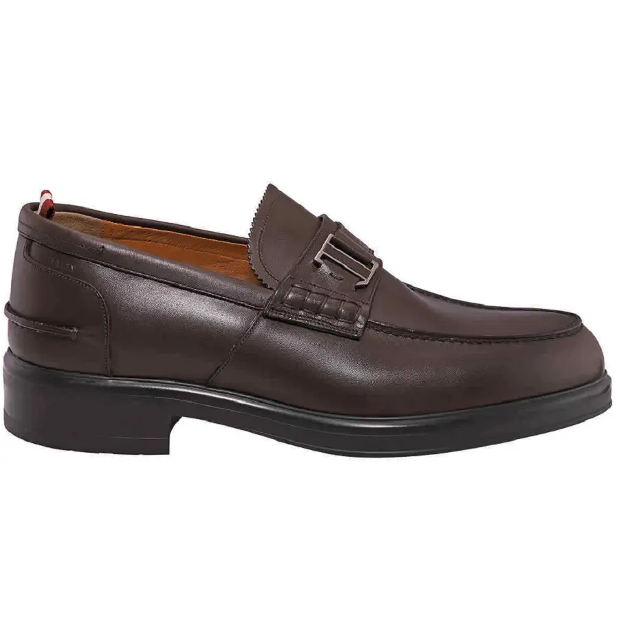 Giày Bally Moriz Leather Loafers 'Coconut' 6216919