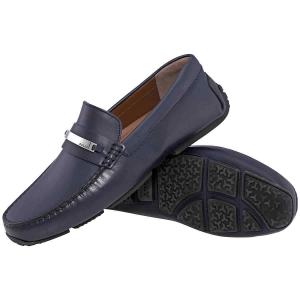 Alternative view of Giày Bally Pigle Leather Loafers 'Ink' 6225976